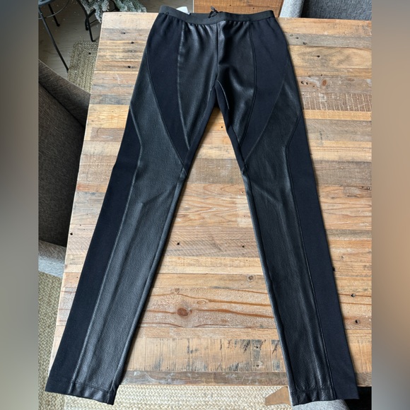 BCBG Max Azria Mixed Media Leggings - Picture 2 of 12